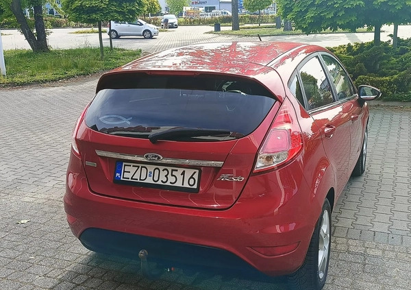 Ford Fiesta cena 29900 przebieg: 132000, rok produkcji 2015 z Lipsk małe 254